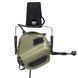 Активні стрілецькі навушники Earmor M32 Хакі з гарнітурою, Тактичні навушники для стрільби шумоподавляючі Earmor M32 Haki фото 7
