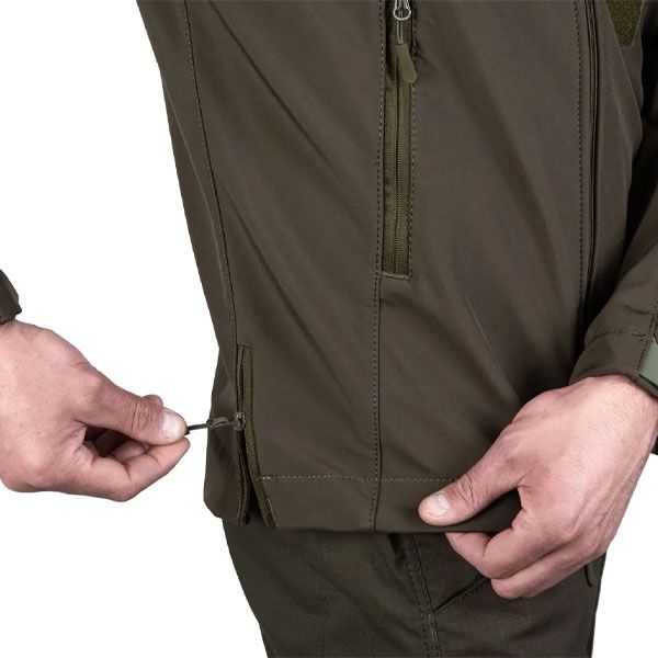 Тактична куртка SMILO soft shell olive 546_19-88 фото