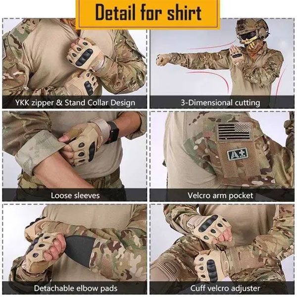 IDOGEAR G3 Combat Pants and Combat Shirt (UBACS) комплект 489_19-88 фото