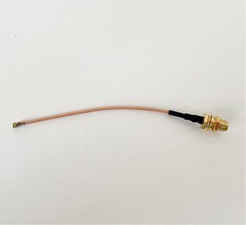 Пигтейл SMA-Female - U.FL ВЧ кабель переходник RG178 10 см  t0000033 фото