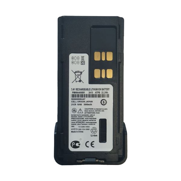 Аккумулятор 3000 mAh с Type-C, PMNN4409BR для раций DP4801E DP4400 DP4401 DP4601 DP4800 DP4801 16 фото