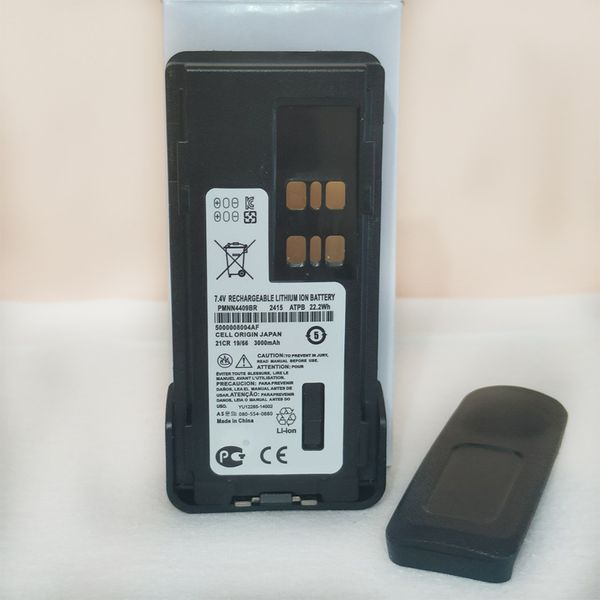 Аккумулятор 3000 mAh с Type-C, PMNN4409BR для раций DP4801E DP4400 DP4401 DP4601 DP4800 DP4801 16 фото