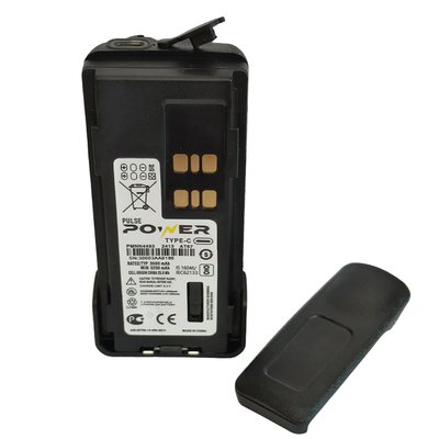 Акумулятор 3500 mAh з верхнім Type-C для рацій Motorola DP4400e, DP4401e, DP4800e, DP4801e 372 фото