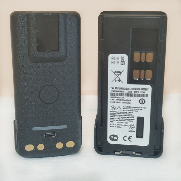 Акумулятор 5000 mAh Type-C для рацій Motorola DP4400e, DP4401e, DP4600e, DP4601e, DP4800e,  DP4801e. 31 фото