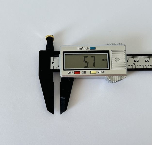 Пигтейл SMA-Male - SMA Female ВЧ кабель переходник RG316 длинна 15 см t0000207 фото
