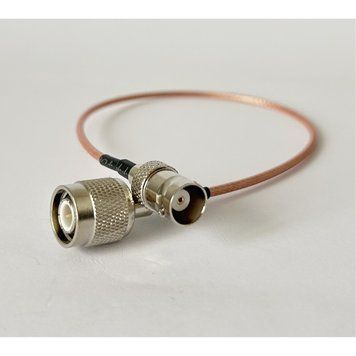 Пигтейл TNC-Male - BNC-Female ВЧ кабель переходник RG316 длинна 30 см t0000221 фото