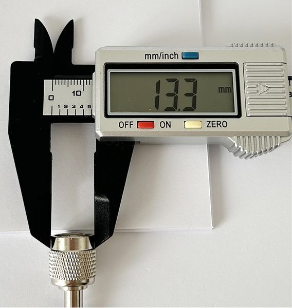 Пигтейл TNC-Male - UHF-Female ВЧ кабель переходник RG316 длинна 30 см t0000228 фото