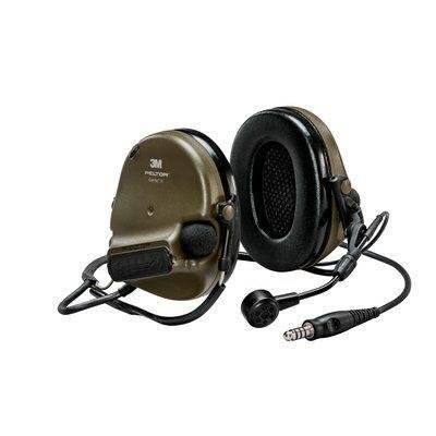 Тактичні горизонтальні навушники активні 3M™ PELTOR™ ComTac VI, NIB Headset, (MT20H682BB-86N), з 1 аудіовиходом J11 (NATO) 7100191318 фото