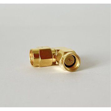 Перехідник SMA-Male - SMA-Male (конектор папа - папа), кутовий t0000118 фото
