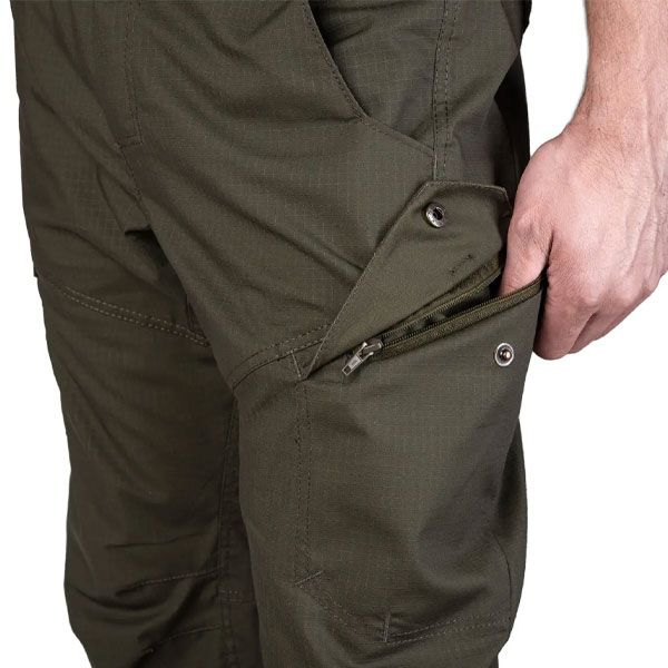 Тактические штаны SMILO cargo rip–stop оlive cargo оlive фото