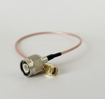 Пигтейл RP-SMA-Male - TNC-Male ВЧ кабель переходник RG316 длинна 30 см t0000190 фото