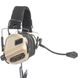 Активні стрілецькі навушники Earmor M32 Койот з гарнітурою, Тактичні навушники для стрільби шумоподавляючі  Earmor M32 Koyot фото 3